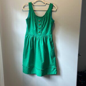 MAGGIE London Sleeveless Vintage Style Green Dress Size 8